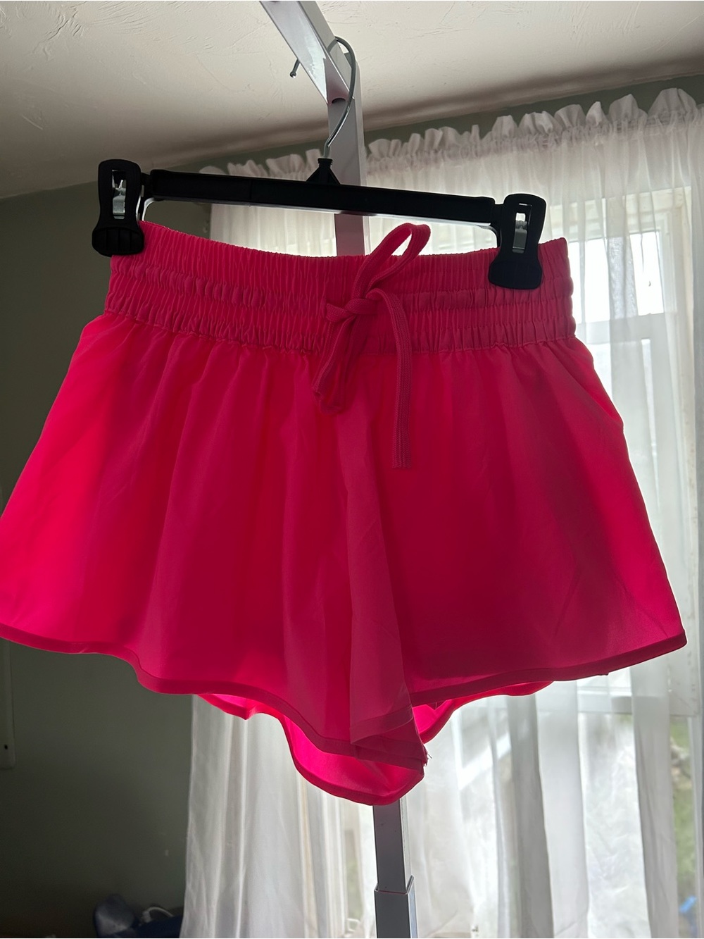 Free People My Way Home Shorts in Hot Pink